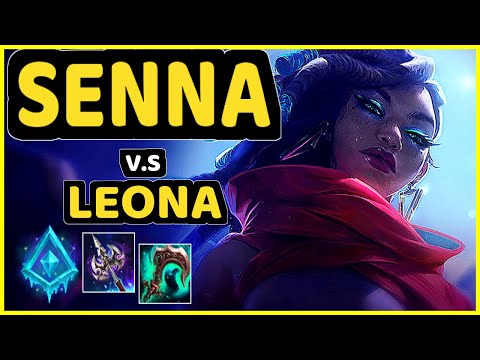 VERFIX (SENNA) vs LEONA - BOTTOM SUPPORT GAMEPLAY - BR Ranked GRANDMASTER