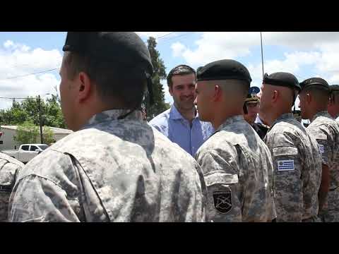 Inauguración de base de la Guardia Republicana en Bella Unión y de Comisaría 13ra de Artigas.