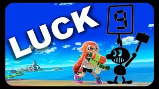 Does Luck Matter in Competitive Super Smash Bros. Ultimate?