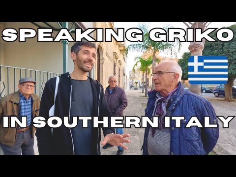 ITALIAN CONVERSATION ABOUT GRIKO IN PUGLIA | THE INCREDIBLE STORY OF A UNIQUE COMMUNITY IN SALENTO