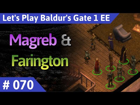 Baldur's Gate 1 deutsch Teil 70 - Magreb & Farington Let's Play