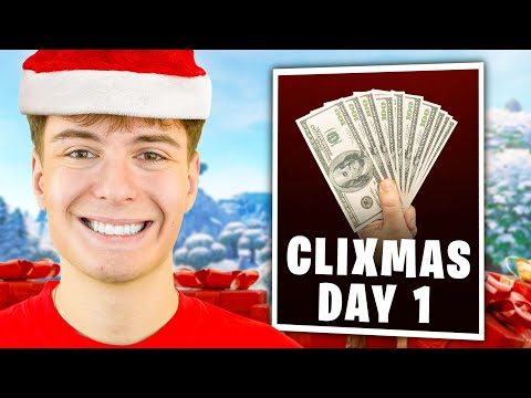 CLIX GIVES AWAY $50k ON DAY 1 OF CLIXMAS