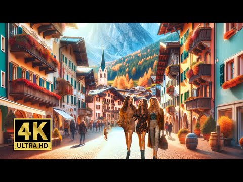 Meran 🇮🇹: Wunderschönes verstecktes Juwel in Norditalien. 4K-Rundgang