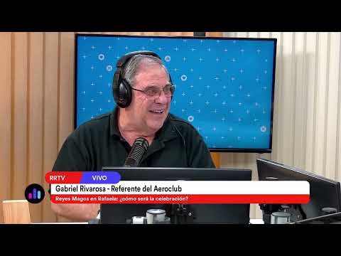 Gabriel Rivarosa - Referente del Aeroclub | Reyes Magos en Rafaela: ¿cómo será la celebración?