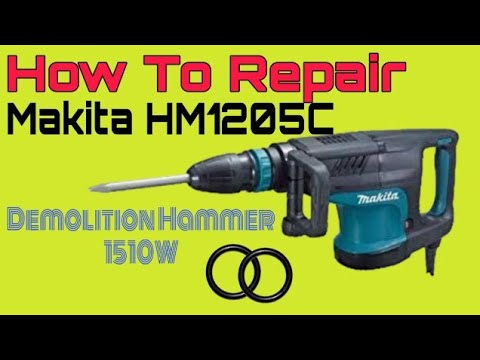 Atskėlimo plaktukas Makita HM1205C; 19,1 J; SDS-max video
