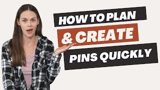 How to Plan & Create Pinterest Pins in Canva for an ENTIRE MONTH & Schedule Them in 90 Minutes!