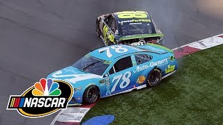 Charlotte Roval: Jimmie Johnson out of playoffs after final lap crash I NASCAR I NBC Sports