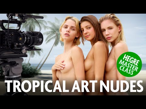 Tropical Nude Art Beach Photoshoot in Koh Samui, Thailand