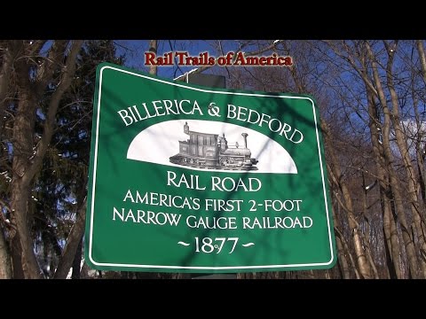 Rail Trails of America - The Bedford Narrow Gauge Rail Trail - Bedford, MA