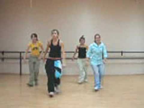 Bubble Gums dancing at practice