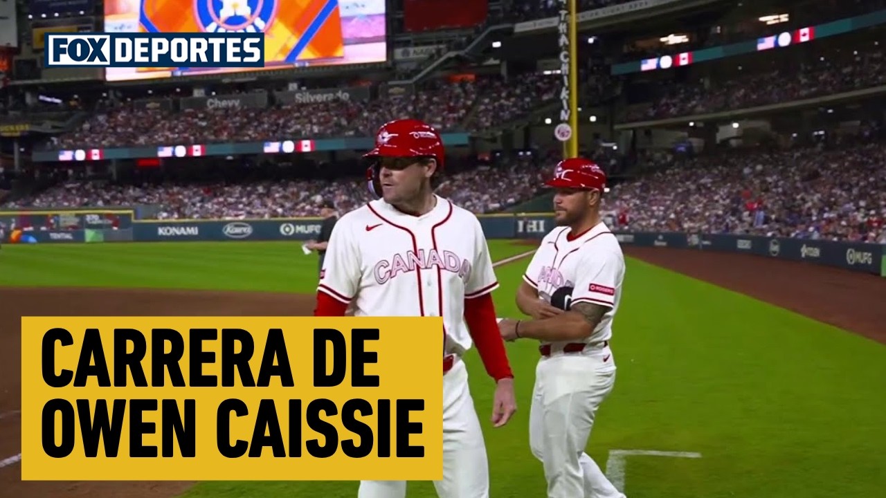🇨🇦⚾ CARRERA DE Owen Caissie | Estados Unidos 5-1 Canadá | World Baseball Classic 2026