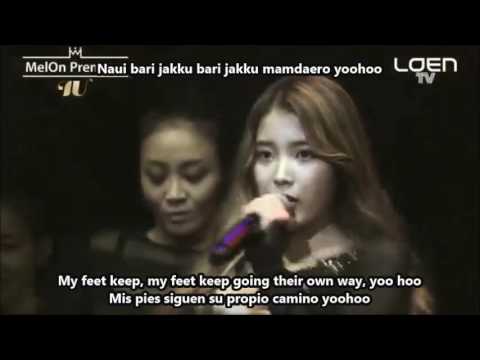 IU - The red shoes (sub español live)