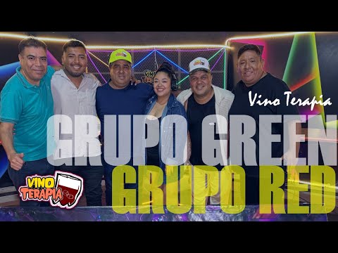 ENGANCHADO GRUPO GREEN Y GRUPO RED -  GUERRA DE LOS COLORES EN VINO TERAPIA