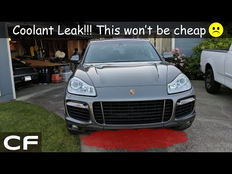 Expensive coolant leak fix on my Porsche Cayenne Turbo!