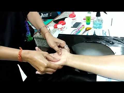 hand massage step by step || manicure massage || learn how to do