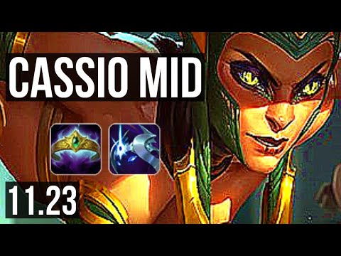 CASSIOPEIA vs SYLAS (MID) | Rank 5 Cassio, 7/1/2, Godlike | EUW Challenger | 11.23