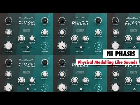 Native Instruments PHASIS (FREE) - Creating Physical Modelling Like Percussive Sounds