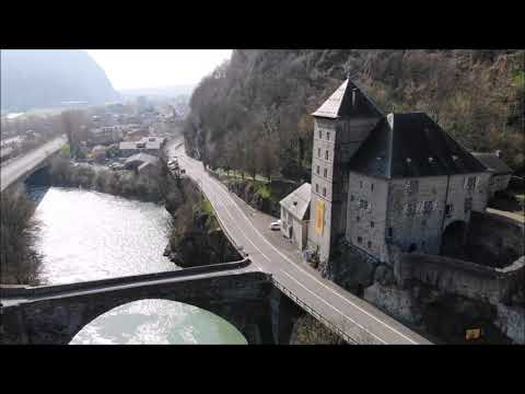 Swiss Cities: St-Maurice Switzerland & Forteresse Historique de St-Maurice