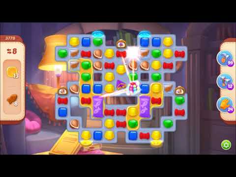 Homescapes Level 3778 - NO BOOSTERS 🏠 | SKILLGAMING ✔️