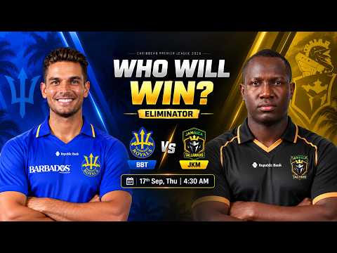 CPL 2026 Eliminator Match PREDICTION, Barbados Tridents vs Jamaica Kingsmen, WHO WILL WIN?