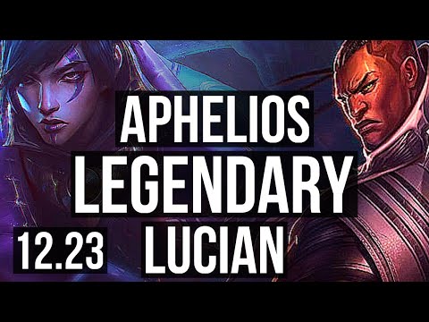 APHELIOS & Lulu vs LUCIAN & Nami (ADC) | Legendary, 300+ games | KR Grandmaster | 12.23