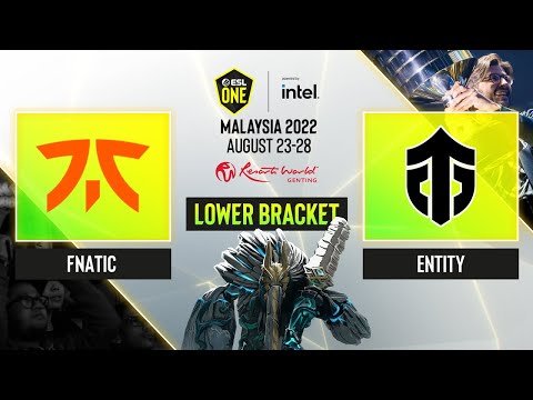 Dota2 - Fnatic vs Entity - Game 1 - ESL One - Malaysia 2022 - Lower Bracket