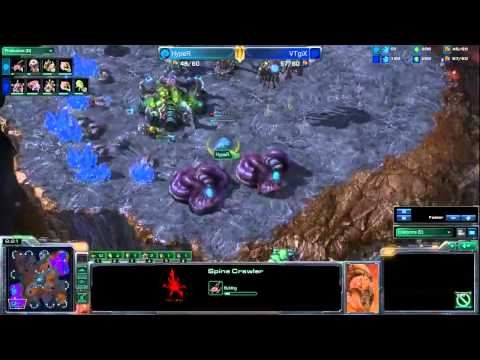 HypeR vs VTgiX - ZvZ on Antiga Shipyard - 1 / 2