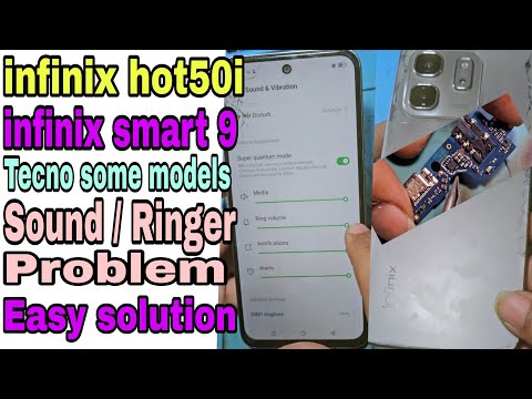 infinix hot50i speaker problem | infinix smart 9 Ringer problem | supply value ok but no sound issue
