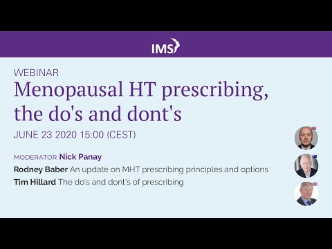 video:Menopause Hormone Therapy Dos and Don'ts
