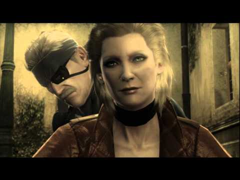 Metal Gear Solid 4 - Eva's Triumph Motorcycle Ride Out! Cutscene HD Gameplay Playstation 3