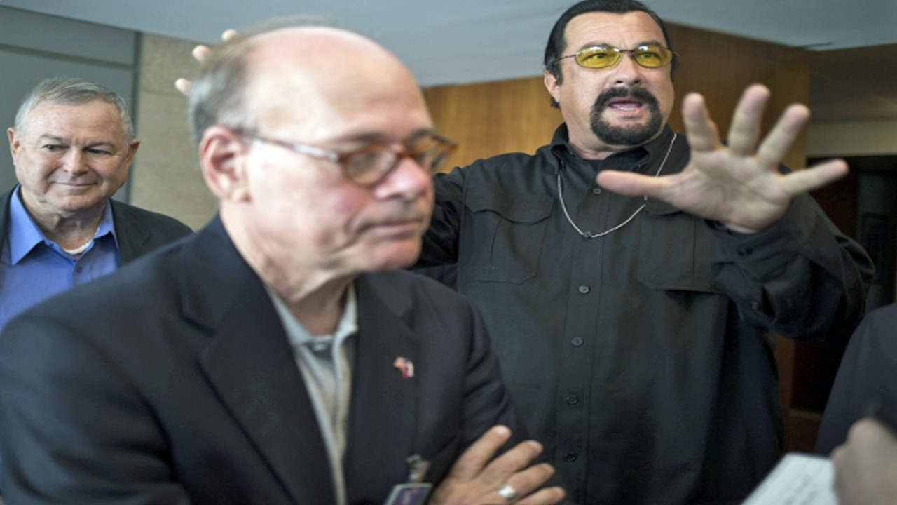 Steven Seagal BUSTED Lying On Live Television