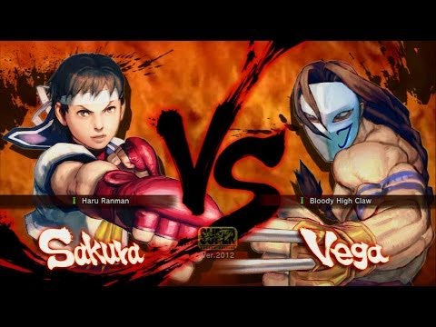 SSF4AE - Sakura (DSC_SmiTTy) Vs Vega (ShinPhoenix05)