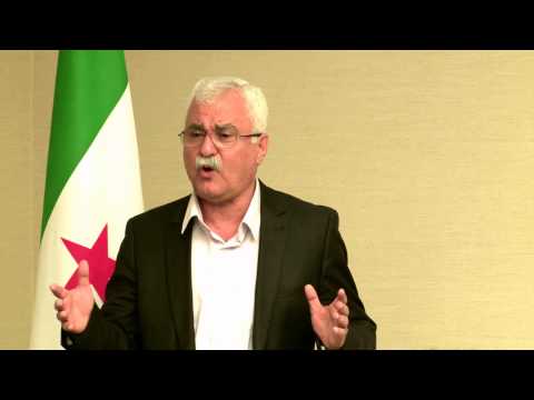 السيد جورج صبرة رئيس المجلس الوطني رئيس الائتلاف الوطني بالإنابة يجيب عن التساؤلات المطروحة بخصوص استقالة السيد غسان هيتو رئيس الحكومة السورية المؤقتة