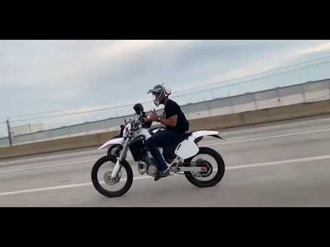 Honda cr500 vs ktm 690 Supermoto