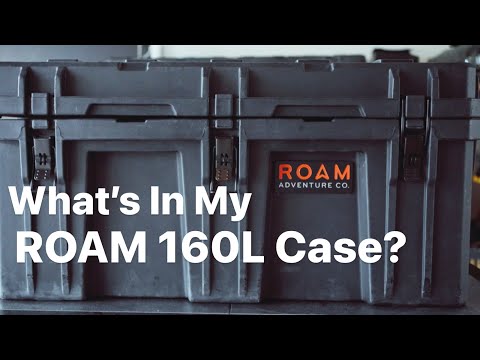 160L ROAM Adventure Case Overlanding / Camping Loadout