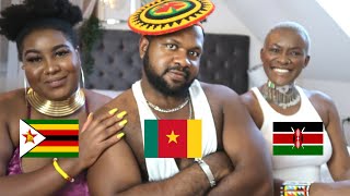 Hilarious accent challenge Cameroon vs Zimbabwe vs Kenya