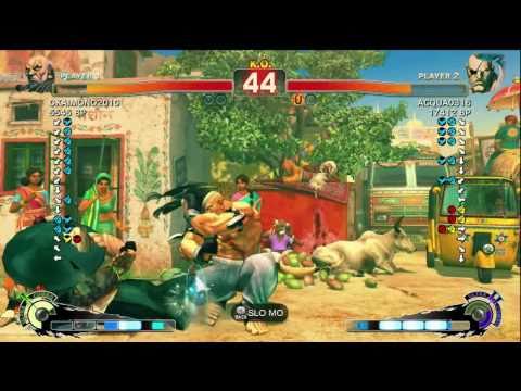 Aqua [Sagat] vs OKAIMOMO [Gouken] SSF4 Japanese Online Ranked Matches - TRUE-HD
