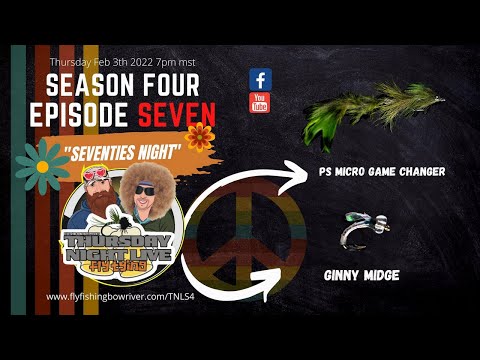 Pine Squirrel Micro Game Changer | Ginny Midge - S.4 Episode 7 - Thursday Night Live Fly Tying