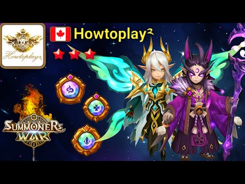 Howtoplay² First Fights with Artifacts in RTA! - Summoners War