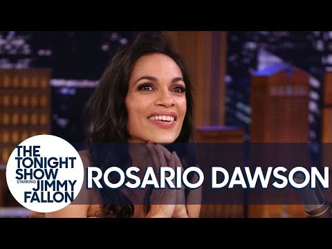 Rosario Dawson on Her "Not" Date with Questlove and How Cory Booker Got Her Number