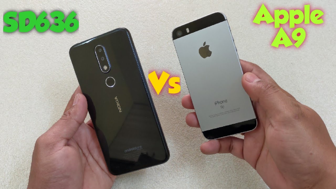 Nokia 6.1 Plus Vs iPhone SE speed and RAM management comparison! Any difference?