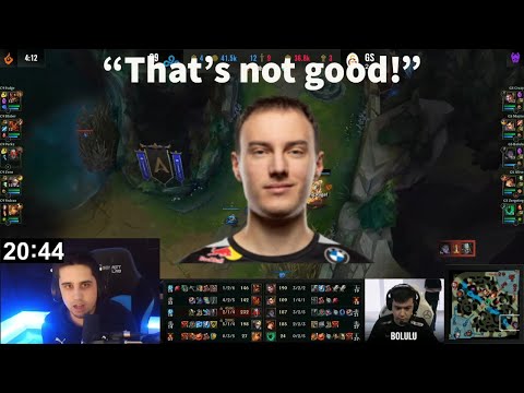 IWillDominate Reacts To Perkz Forgetting To Press R On Tryndamere!! C9 vs GS