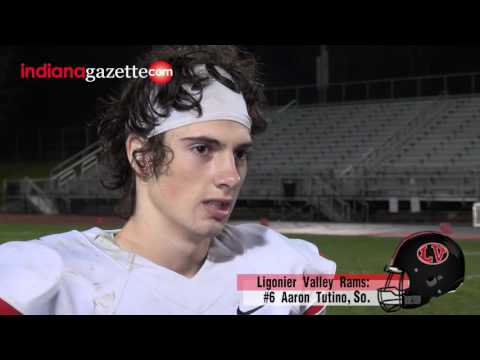 Post game interview with Ligonier Valley # 6 Aaron Tutino