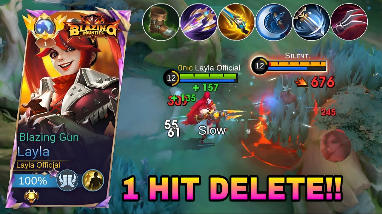 META BARU LAYLA 1 HIT BRUTAL DMG BUILD 2025! (Rekomendasi Build)! Build Top Global Layla 2025 - MLBB