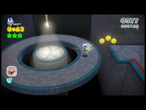 Super Mario 3D World 5-5 Itemless Speedrun - Time: 48