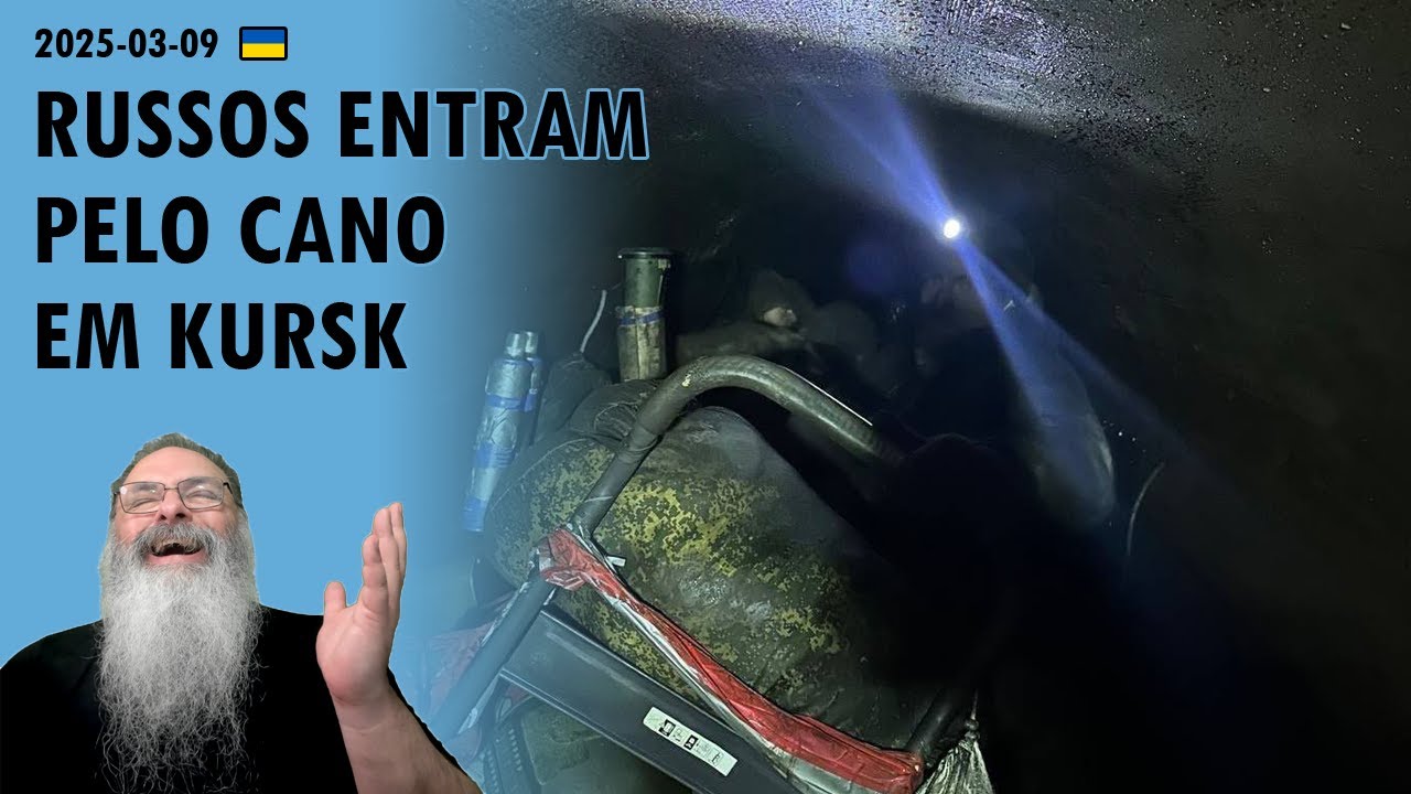 #Ucrânia 2025-03-09: FORÇAS ESPECIAIS RUSSAS tentam SURPREENDER UCRANIANOS e acabam MORTOS em KURSK