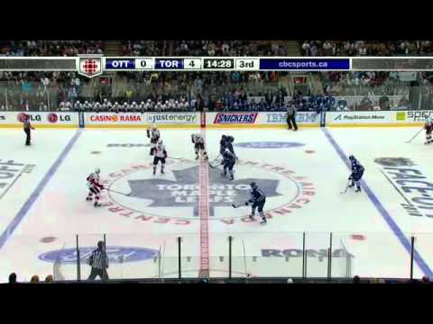 Senators @ Maple Leafs 2010, Ocober 9