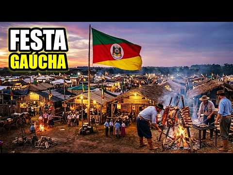 ACAMPAMENTO FARROUPILHA SAPIRANGA 2026 – 2º MAIOR DO RIO GRANDE DO SUL COMEÇOU!