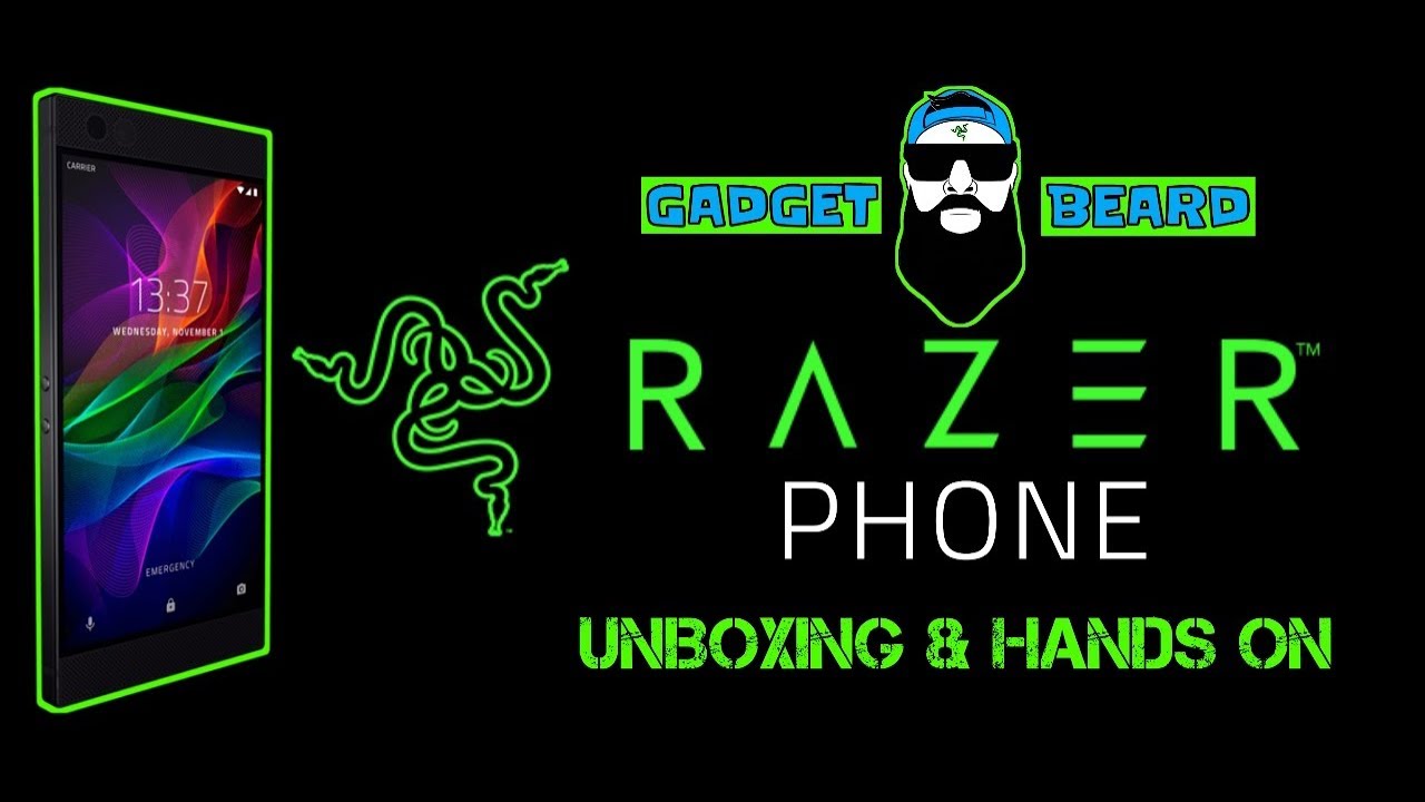 Razer Phone Unboxing and Hands On : GAMER CHOICE?