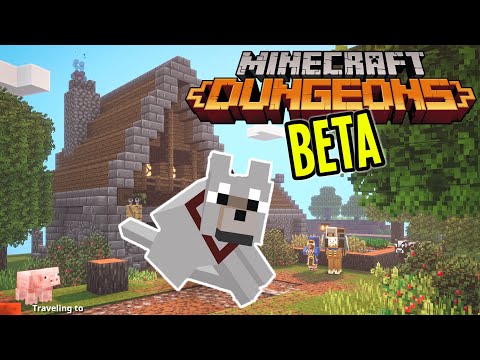 Minecraft Dungeons: Taming Wolves like never before!